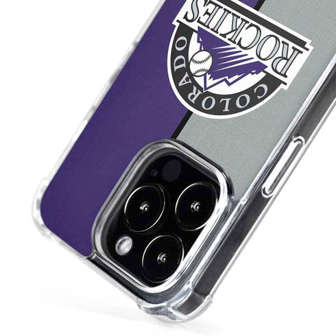 MLB Colorado Rockies Split iPhone 16 Pro MagSafe Case